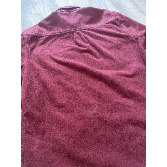 Size Large (L) Field and Stream Red Flannel Shirt Mens Button Down Long Sleeve - Picture 5 of 5